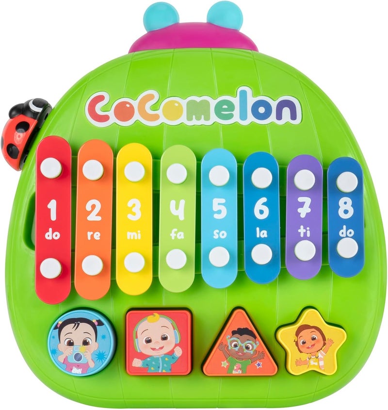 Cocomelon إكسيلفون شكل وترتيب - تحديد الأشكال ولعب الموسيقى - الشخصيات المفضلة - ألعاب للأطفال، toddlers، ومرحلة ما قبل المدرسة - Image 1
